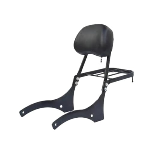 Dossier arrière dossier de moto sissy bar porte-bagages amovible pour Lifan V16 LF250-D