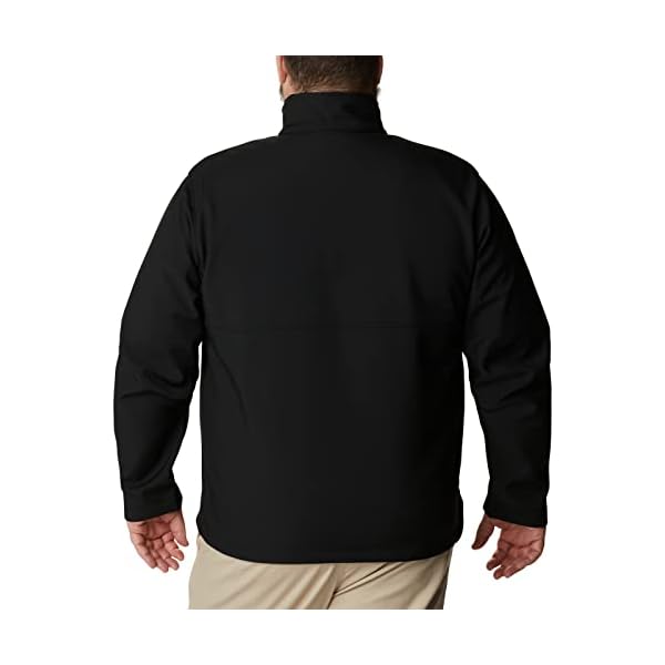 Columbia Men's Ascender Softshell Front-zip Jacket Shells, Black, Medium US - Image 6