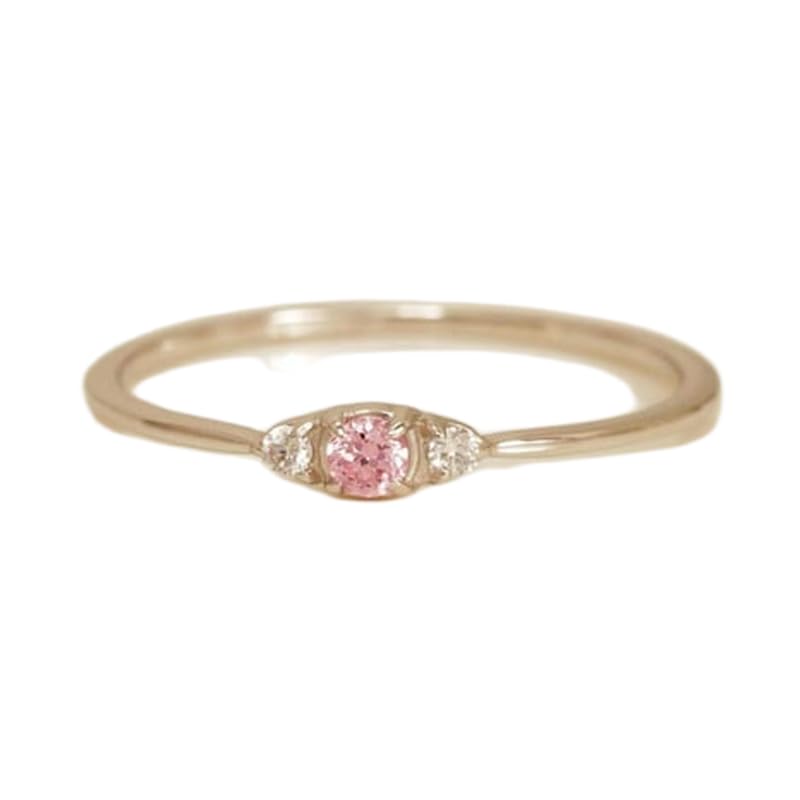 Bague saphir rose véritable et argent 925, le choix d'un bijou volumineux qui ne ternit pas