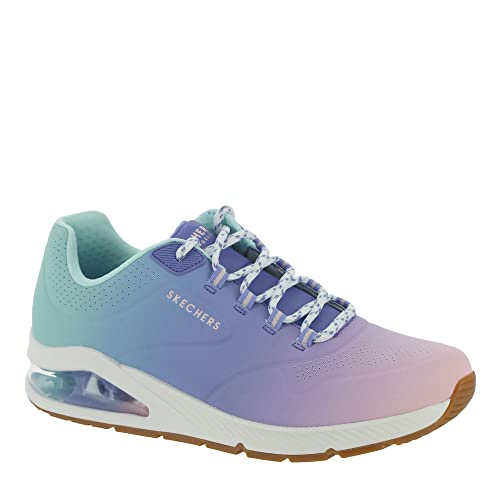 Skechers Uno 2-Onde di Colore, Scarpe da Ginnastica Donna, Mulit Blu, 36.5 EU
