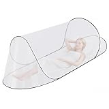 Faltbares Moskito Netz Ultra Leicht Pop Up Moskito Netz Tragbares Camping Zelt für Zuhause Schnelle Montage Familienbett Mückennetz Reise Mosquito Netz für Bett Moskitonetz 200 x 80 x 56 cm