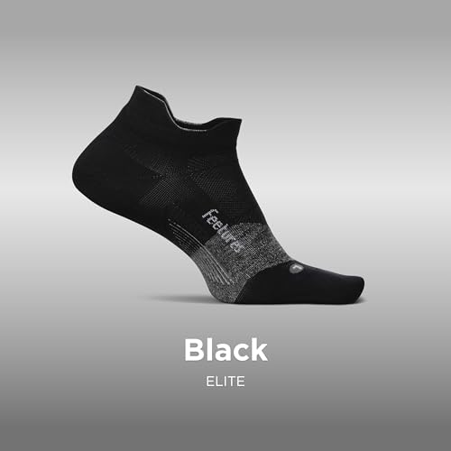 Image of Feetures Elite Light Cushion Mini Crew Sock - Sport Sock with Targeted Compression