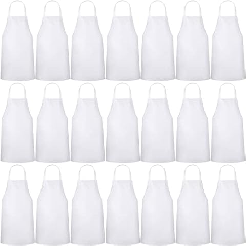 Foaincore 24 Pack Bib Aprons Cover