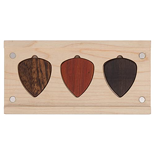 Médiator en bois, médiators pour guitare basse Kit de médiator pour guitare Accessoires pour guitare Étui de rangement… - Les Beatles, Paul McCartney, John Lennon, RIngo Starr, George Harrison Médiator en bois, médiators pour guitare basse Kit de médiator pour guitare Accessoires pour guitare Étui de rangement…