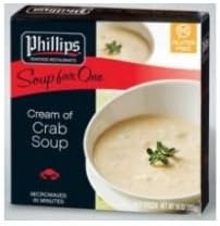 Phillips Foods Cream of Crab Soup, 10 Ounce -- 12 per case.