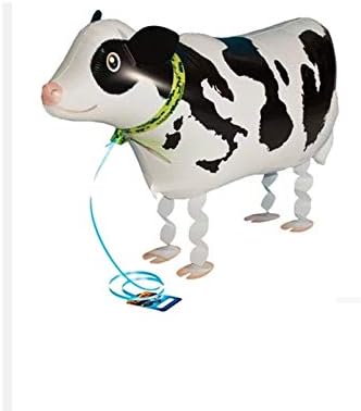 Party Balloons Cow Jungle Walking Pet Balloon Animal Airwalker Zoo Farm Foil Balloon Helium Kids Fun Party Birthday