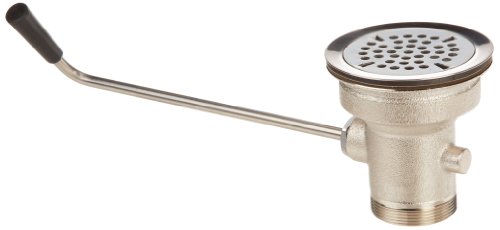 Válvula Fisher 24090 Twist Waste con sistema de giro suave para un vaciado rápido sin atascos