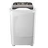 Hogar Mini Solo Barril Lavadora de Ropa Compacta Pequeña,para Apartamentos, Lavado/Deshidratación Programada con Un Solo Clic