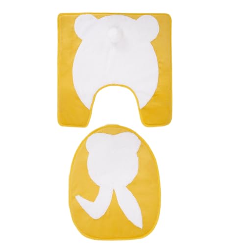 Easters Bunnys - Cubierta para tapa de inodoro y tanques, cojín de felpa suave para decoración de baño en hoteles y Apar