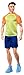 Barbie Looks Ken Doll with Brown Hair Dressed in Orange and Yellow Tee with Blue Shorts, Posable Made to Move Body