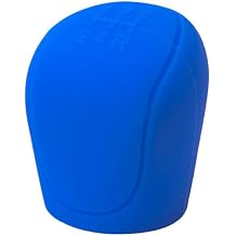 Car Shift Knob Cover Silicone Anti-Slip Design Universal Cover Premium Quality Protective Universal Gear Shift Handbrake Gear Resistant Shift Knob Manual Protector Non-slip Lever Silicone Shift Knob