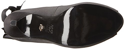 NINA Shoes Karen Women's Elegant Steel Satin High Heel Open-Toe Pumps with Ankle Strap - Ideal for Wedding and Formal Events4