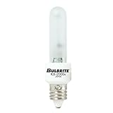 Bulbrite KX40FR/MC 40W KX-2000 Krypton/Xenon T3 Frost Bulb, Mini-Candelabra (E11) Base
