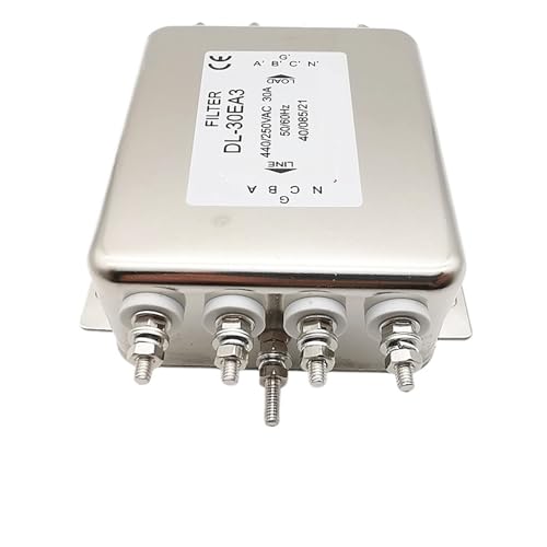 Filtro de potencia trifásico DL-20EA3 que elimina interferencias electromagnéticas