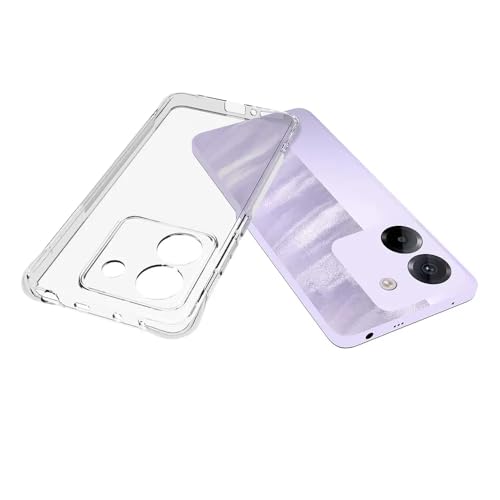 Image of for [Poco M7 pro] Case,[Poco M7 pro] Phone Back Case Cover Clear Transparent Corners TPU Shock-Absorption Flexible Cell Phone Cover for [Poco M7 pro] - Transparent