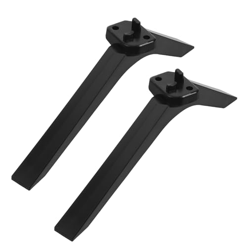 Didiseaon Soporte de Base para TV de 43 Compatible Modelos 43v1f r/43h3f/43a36f/43a3f, Patas de Repuesto de Plástico para Pantalla Plana, Base de Escritorio sin Taladro para Uso en Hogar