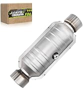 ECHO AUTOMILES 3 In Universal Catalytic Converter - 3 lnch inlet/Outlet Universal Catalytic Conve...