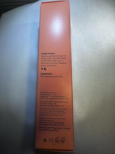 Generic DermaQ Sheer Zinc Tinted Broad Spectrum SPF 30 - SUNKISSED 2oz/56.7g
