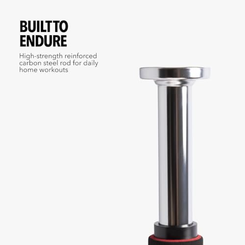 Boldfit Pull Up Bars For Home Workout -Chin Up Bar Gym Accessories for Men Door Way Adjustable Hanging Rod Without Screw, Anti-skid Grip, Strength Training Exercise Bar