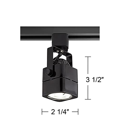 Pro Track Black Square 6.5 Watt Led Bullet Head For Juno Track System #TOP7