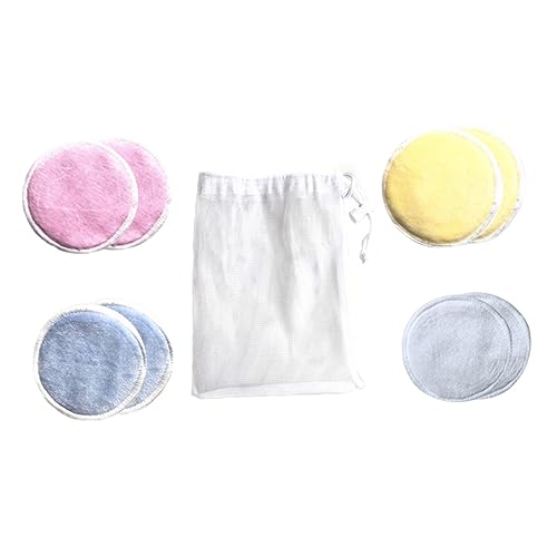 Didiseaon Makeup Remover Pads 3-Layer Reusable Facial Puff for Gentle Cleansing and Makeup Removal