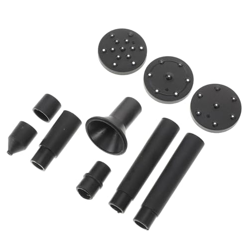 Levemolo Waterproof Solar Fountain Parts for Garden Pond 10-pack Nozzle Kits for Outdoor Water Feature