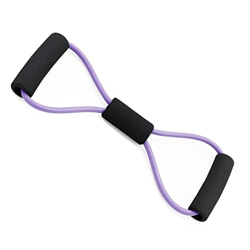Chest Exerciser Fitness Body Building Resistance Bands Exercise Bands Rope Yoga Stretch Strap Expander Muscle Fitness Equipment for Home Gym Men Stretchers (Purple)