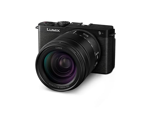 Image of Panasonic LUMIX S9 Full-Frame Mirrorless Camera with S 28-200mm F4-F7.1 Macro O.I.S. Lens, Compact, Lightweight Body, Perfect for Social Media and Travel, DC-S9HK