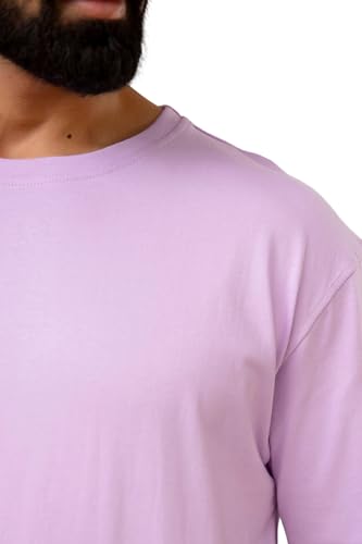 Image of OVESIZED T-Shirt for Men -Lavender