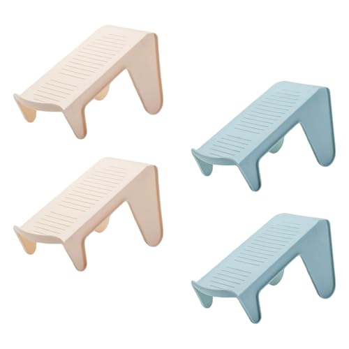 Organizador de zapatos NUOBESTY azul de PP para ahorrar espacio en armarios y vestidores 2