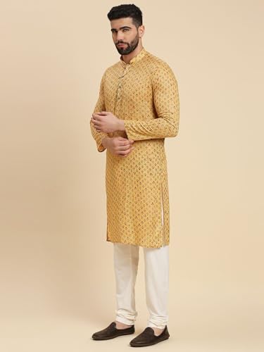 Image of Rajubhai Hargovindas Men's Premium Soft Cotton Long Kurta