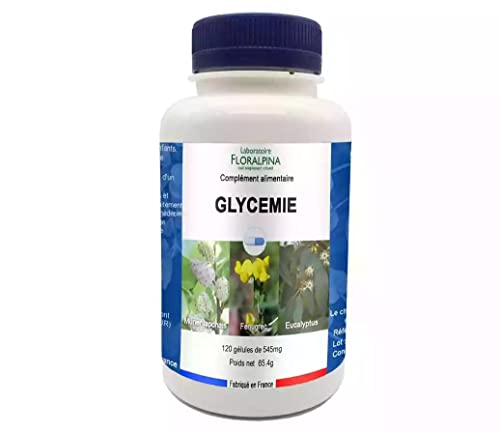 Laboratorio Floralpina - Glucosa en sangre 120 cápsulas - 1 envase de 120 cápsulas = 2 meses de...