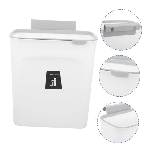 Caneca de basura rectangular para cocina, montaje en pared miniatura 4
