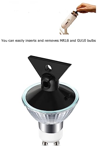 Image of LED GU10 Range Hood Light Bulbs, LED Stove Appliance Light Bulb, Kitchen Light Replacement Halogen Light Bulb, 50W Equivalent, Warm White 3000K, 6W 550 Lm, Dimmable,Waterproof IP65 Pack of 2