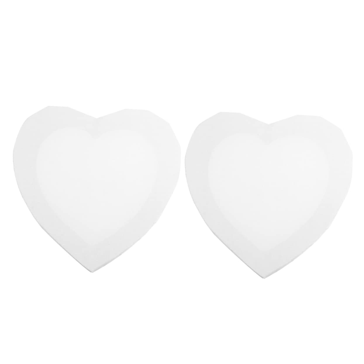 Lienzos corazones amorosos de algodón rígido que no se deforman al pintar con acrílico