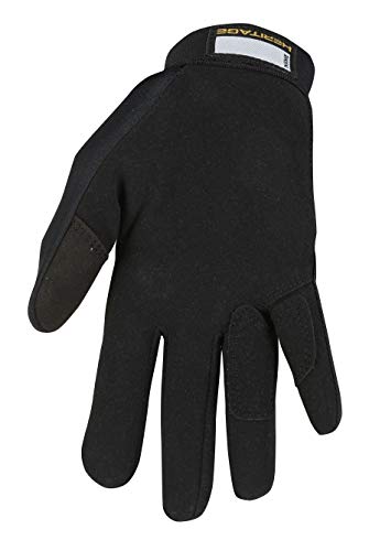 Heritage Performance Gloves, Size 8, Black