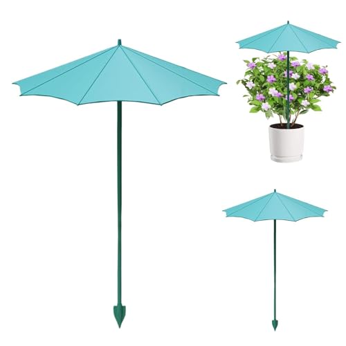 Paraguas para plantas en tu jardín o balcón para cuidar tus flores del sol del verano