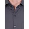 Sparrow Outfit Men’s Cotton Blend Regular Fit Shirt | Casual Wear Formal Shirts for Men and Boys | Spread Collar Long Sleeve Button Down Shirt for Office Parties Special Occasions (Graphic Charcoal)