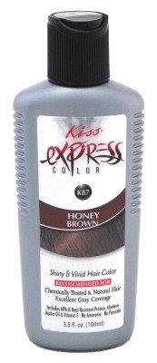 Kiss Express Color Semi- Permanent Honey Brown 3.5oz