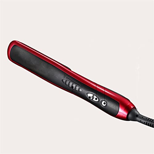 WOTF Électrique Cheveux Raides Peigne Cheveux Lisseur Durable LCD Chauffé en Céramique Cheveux Lissage Brosse