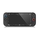 GeekShare Premium High-Aluminum Tempered Glass Screen Protector for Switch 2 - Secret Art Visible When Powered Off, Includes Positioning Frame, Ultra HD Clear(1-Pack) - Star Wings Series