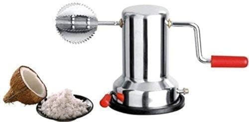 Crystal Stainless Steel Coconut Scraper, Multicolour