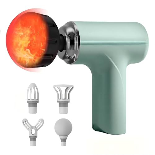 JOYSUWERUN Massage Gun with Heat &ndash; Amazing Power! Deep Tissue Percussion Massager, Handheld Mini...