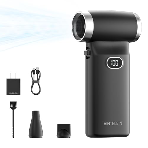 VINTELEIN Rechargeable Air Duster 150000RPM 8000mAh Cordless