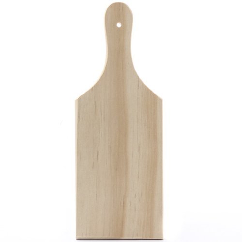 Package of 4 Unfinished Wooden Mini Cutting Boards for Decorating and Crafting