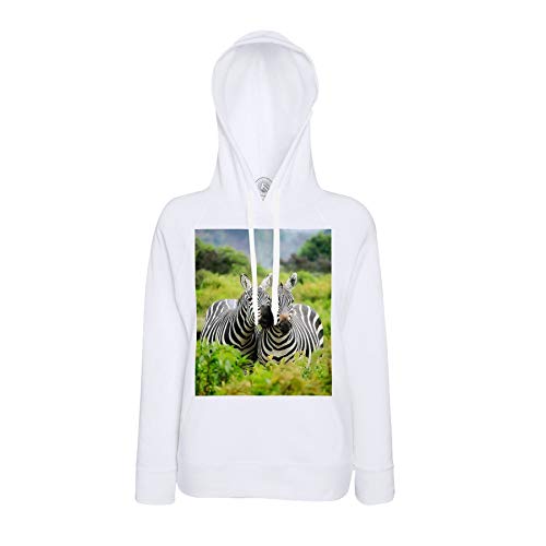 Sweat à capuche zèbres et verdure magnifique aux finitions premium