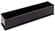 Paderno 47736-40 Pastetenform 40 cm, Schwarz