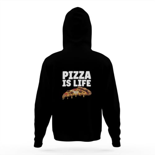 Vintage Pizza Lovers Italian Food Hoodies for Teen Girls Boys Lightweight Kangaroo Pocket Sweatshirt4