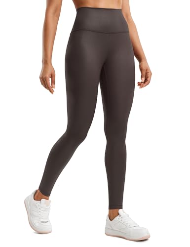 Image of CRZ YOGA Matte Faux Leather Leggings 28 inch