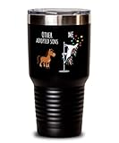Unicorn Adopted Son Tumbler Other Me Funny Gift For Adopted Son Cute Birthday Present Magical Joke Quote Gag Insulated Cup With Lid Black 30 Oz